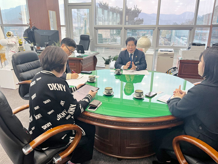 공영민 고흥군수재난관리 대면평가 실시 (2)