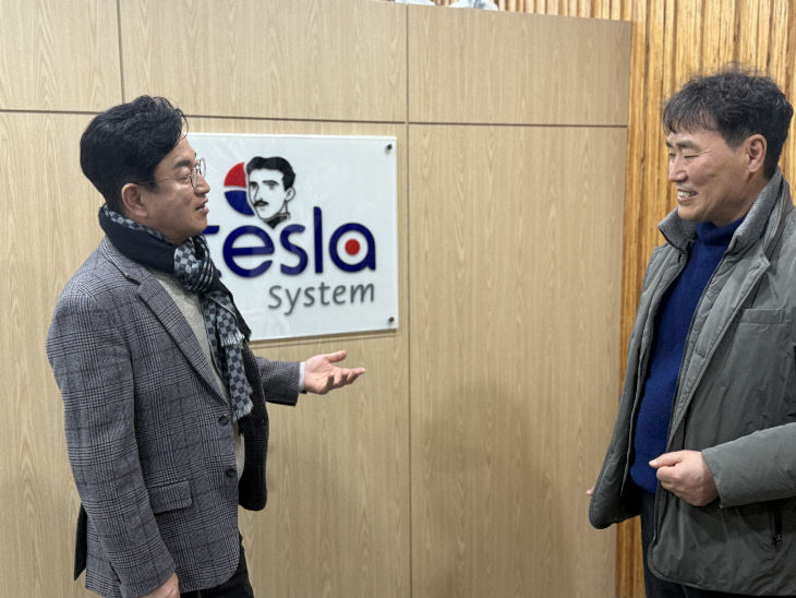 허태정 후보 자율주행기업 방문2