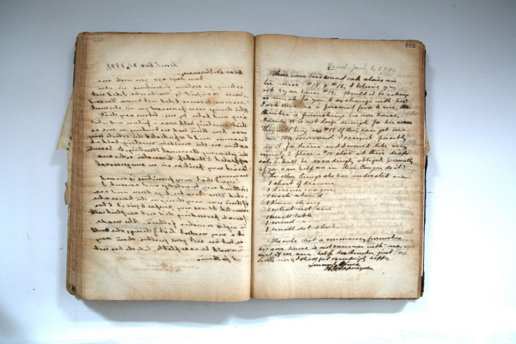 사진3. 아펜젤러 친필 서간문집