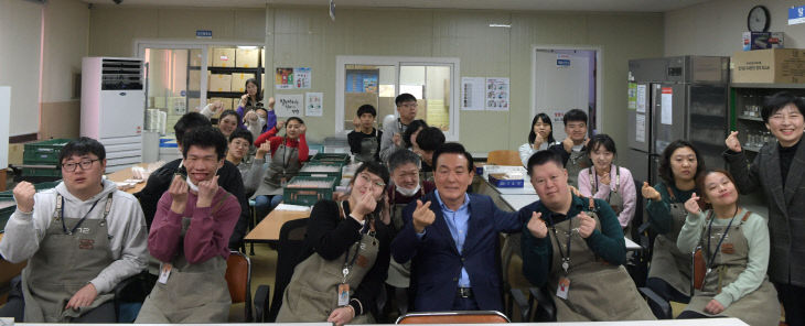 발그레 작업현장 방문