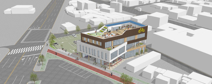 증평 윗장뜰 어울림센터 조감도