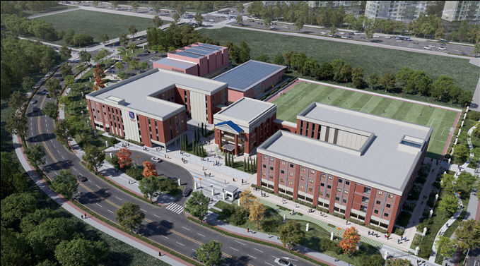 영(英)로얄러셀스쿨 부산캠퍼스 조감도