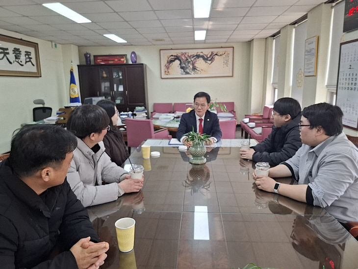 의장님과 함께하는 청렴 소통 토크 현장