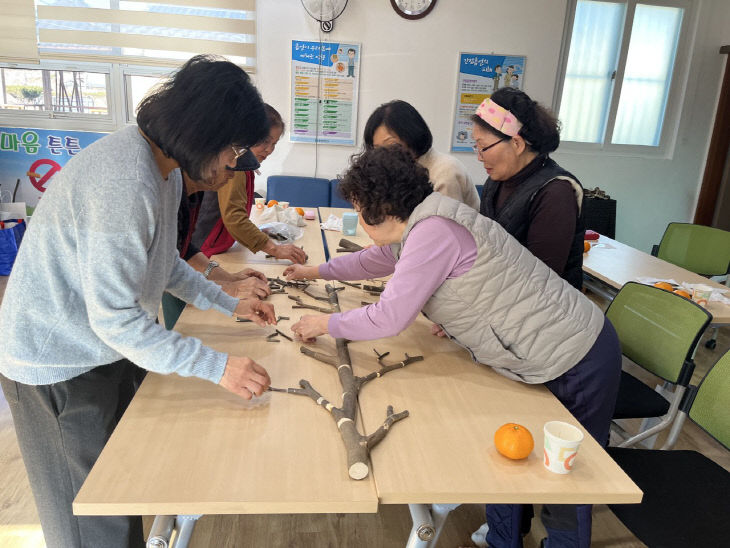 '찾아가는 힐링숲 프로그램' 운영 모습.(음성군 제공)