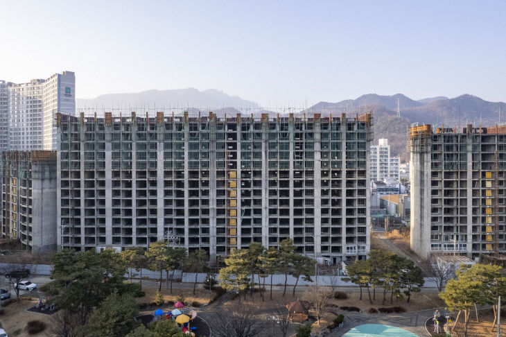 북삼 아파트 모습