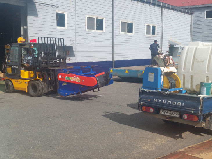 서천군농업기술센터가 운영하고 있는 농업기계 임대은행