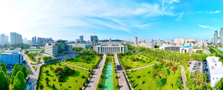 인하대학교 전경