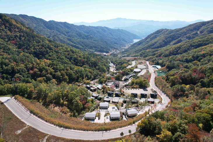 대봉캠핑랜드 모습