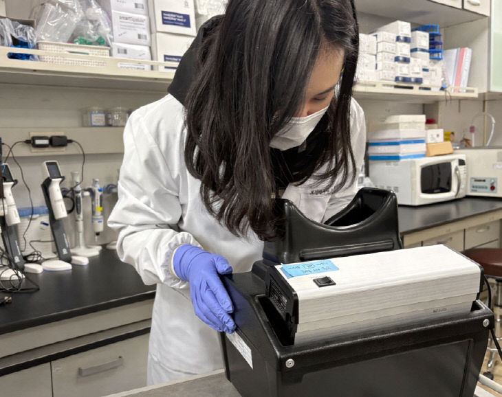 위생용품 실험 사진1