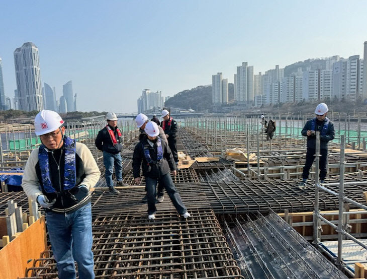 2025년 해빙기 안전점검 모습.부산시 제공