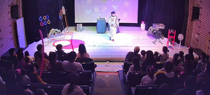 작은극장 다함 행복한 버블팡팡 공연사진