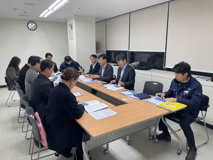 창선면 수산자원보호구역 해제를 위한 해수부 방문