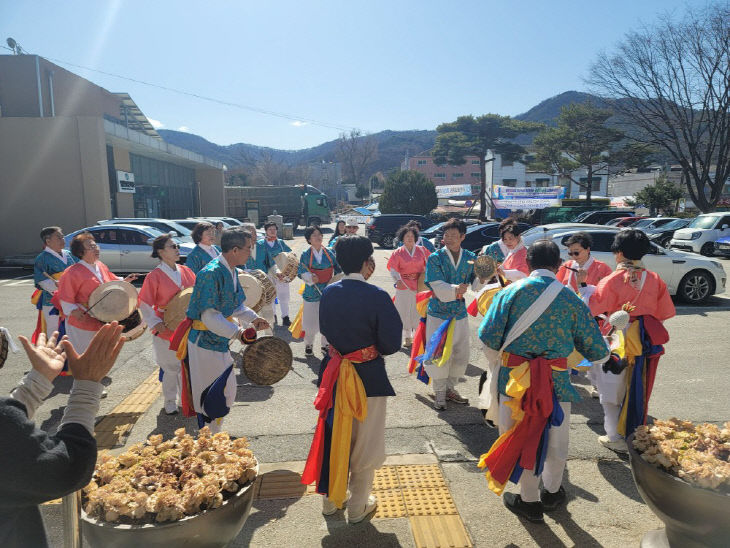 4. 아산시 영인면 주민자치 풍물단, ‘지신밟기’ 행사 진행(1)