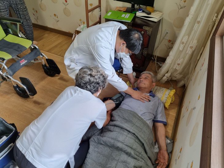 진천군 통합돌봄 사업 사진