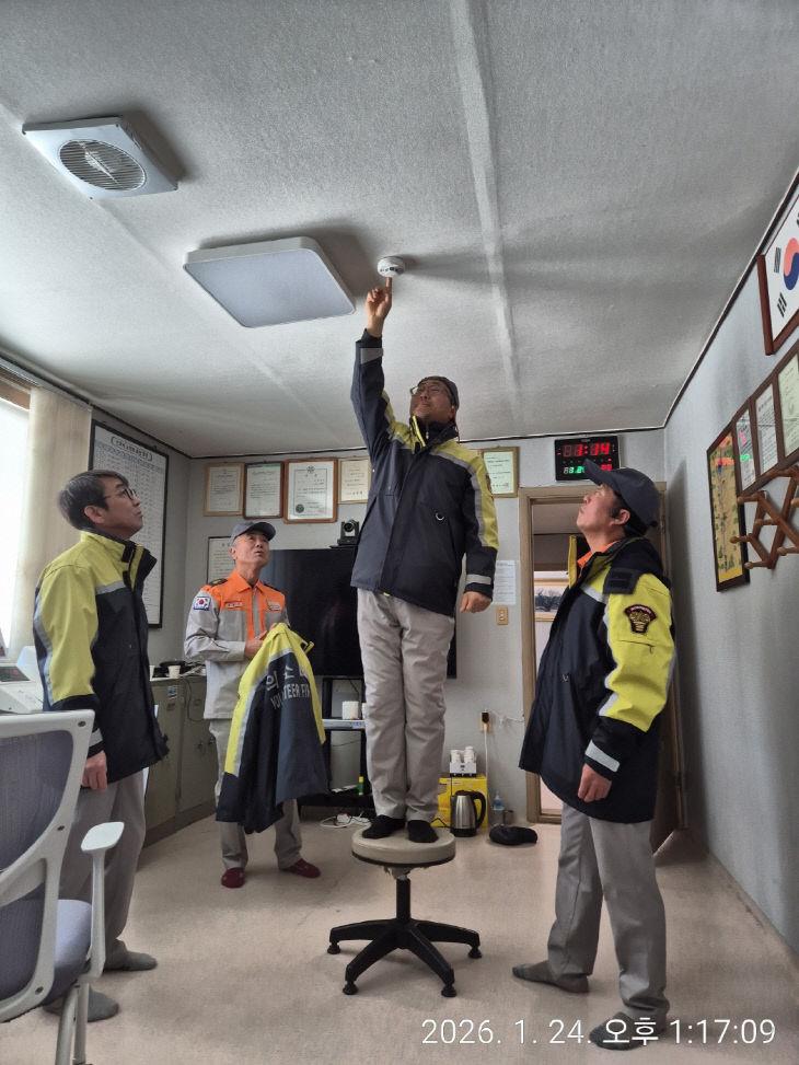 3.4. 공주소방서, 의용소방대 취킴이 활동 전개(1)