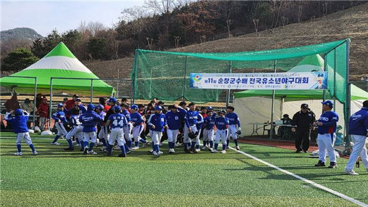 3.8강전 정읍시유소년야구단과 5대 4로 승리