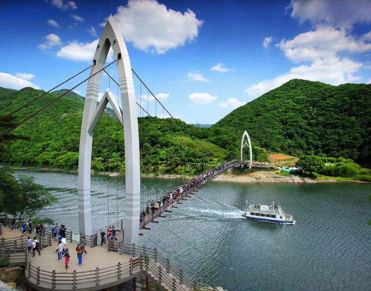 군 단위 1위 연하협구름다리 (1)