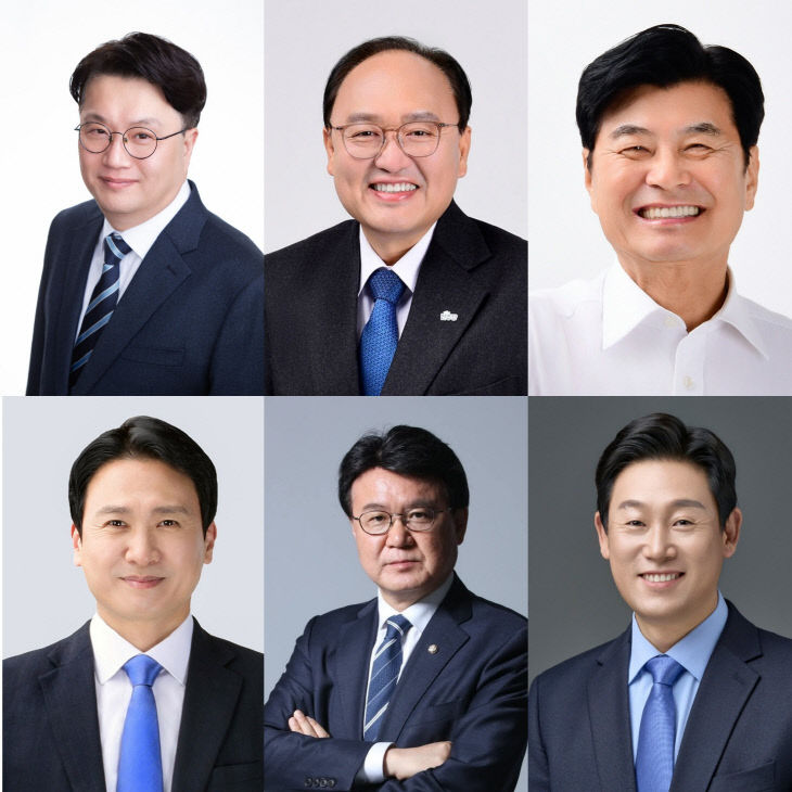 진보 후보 6인