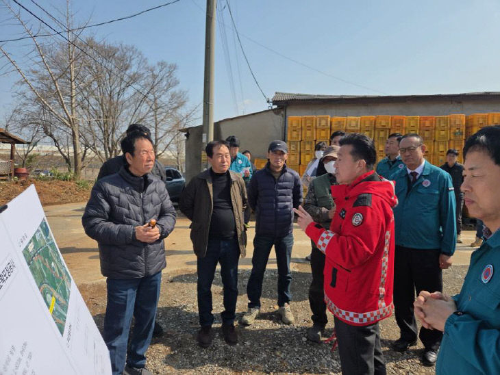 2.주요 현안 사업장 현장답사 모습