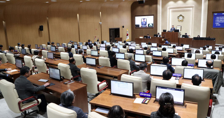 사진1)수원특례시의회, 제399회 임시회 개회