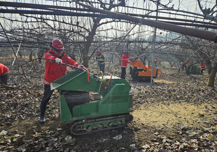 고창군 영농부산물 파쇄지원(1)