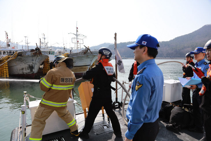 부안해경, 조업철 앞두고 현장 대응역량 강화2
