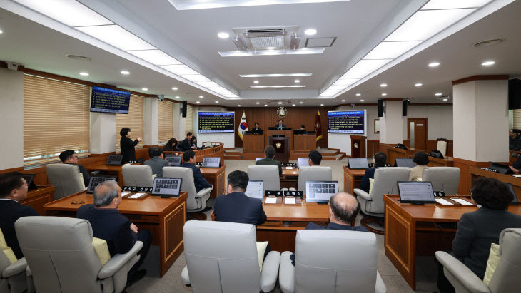 논산시의회 제270회 임시회 폐회
