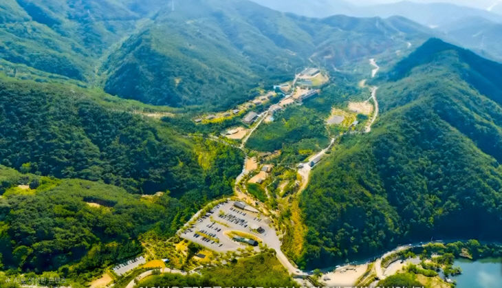 가칭 서산 가야산 산림복지단지 AI 조감도