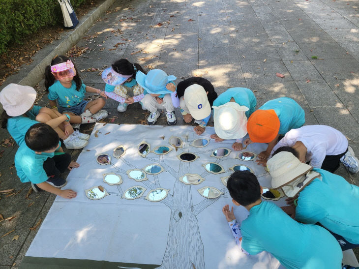 숲 체험 모습 (3)