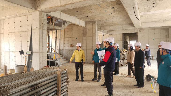 (음성교육지원청) 청사 증축공사 안전점검 실시(4)