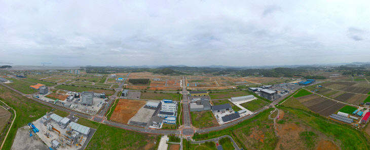 장항국가생태산업단지 전경