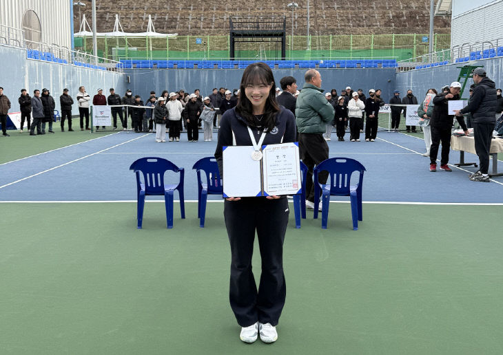 이은지 선수 준우승(체육진흥과)
