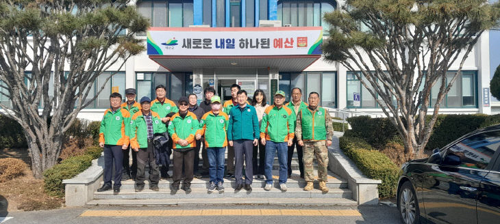 10.오가면 자율방재단 봄철 산불예방 및 환경정화활동