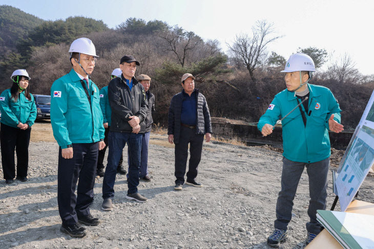 보도 2) 해빙기 주요사업장 점검(영춘면 사지원리)_1