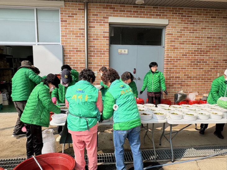 제원면새마을남녀지도자회, 반찬 나눔 봉사