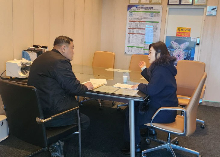 9.관내 장례식장 순회 방문 모습