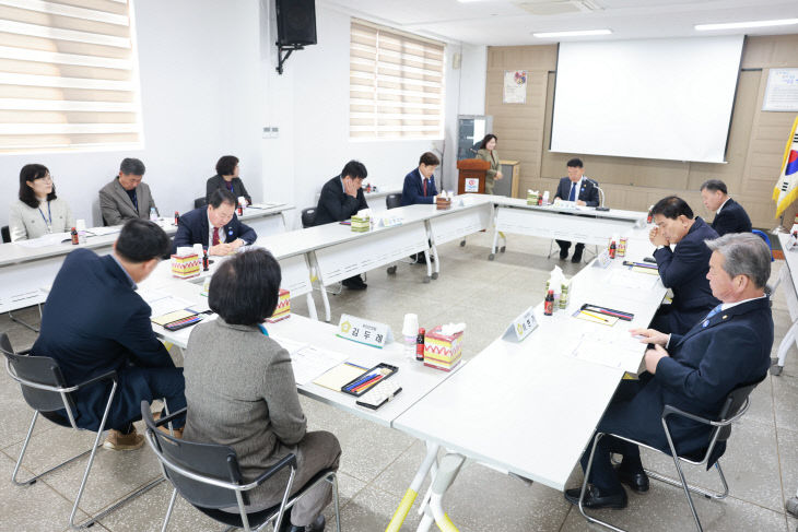 0312 부안군의회  읍면 현황 청취 실시