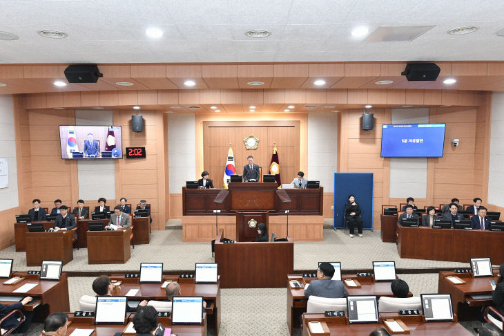 김해시의회 제277회 임시회 폐회