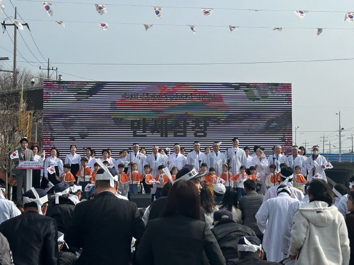 (선양팀)인동장터독립만세운동기념식 사진1