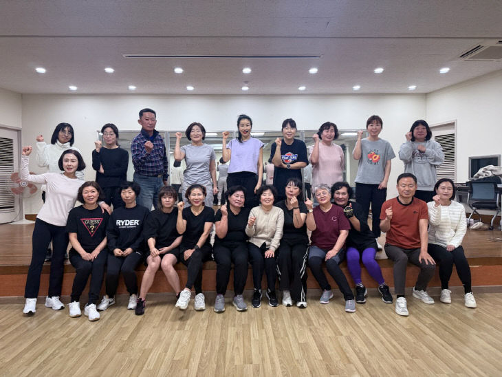 유구읍 줌바댄스 사진