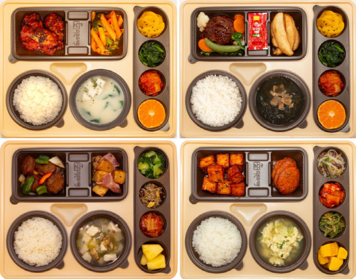 더큰 도시락 메뉴