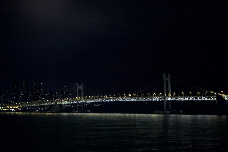 광안대교 소등