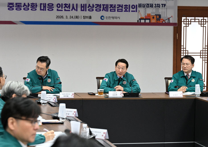 중동상황 대응 인천시 비상경제점검회의YS1