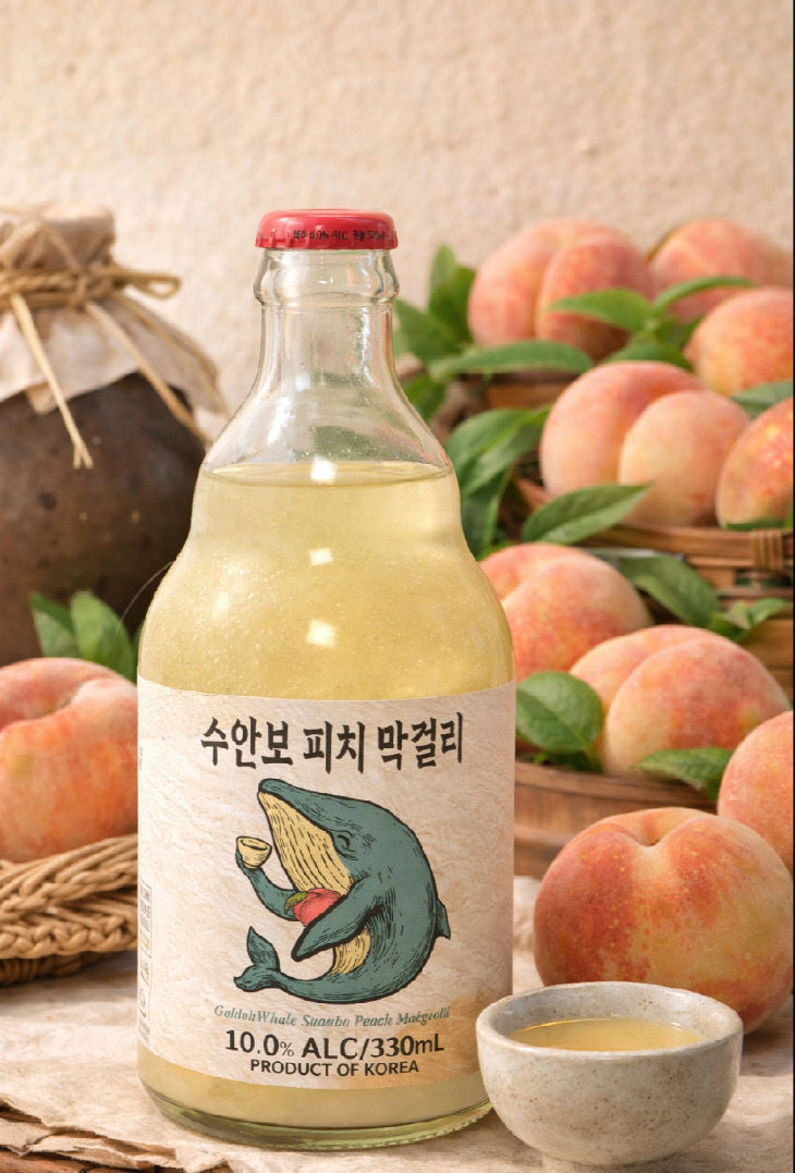 ‘수안보 피치막걸리