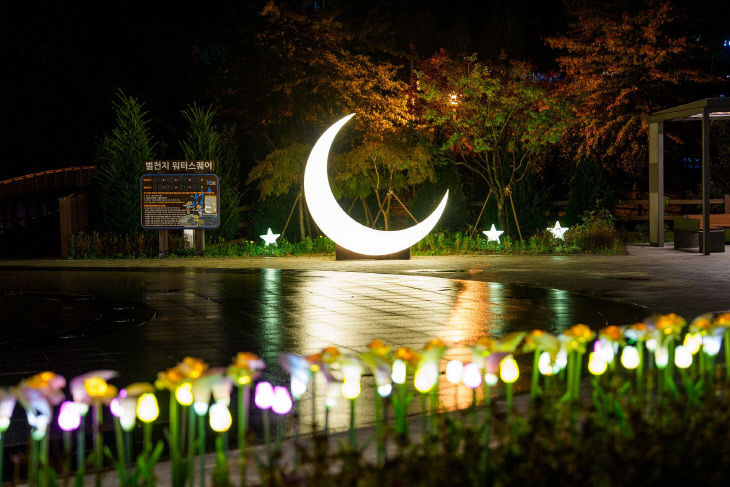 증평 좌구산 별천지공원 야경