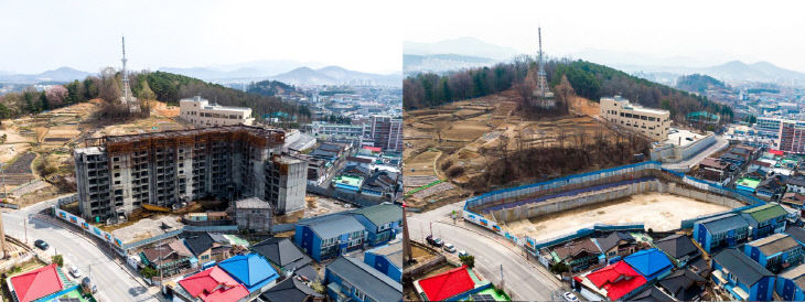 20년 만에 시민 품으로… 제천시, 광진아파트 철거 공사 마무리