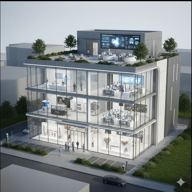 근골격계 의료기기 실증센터 조감도