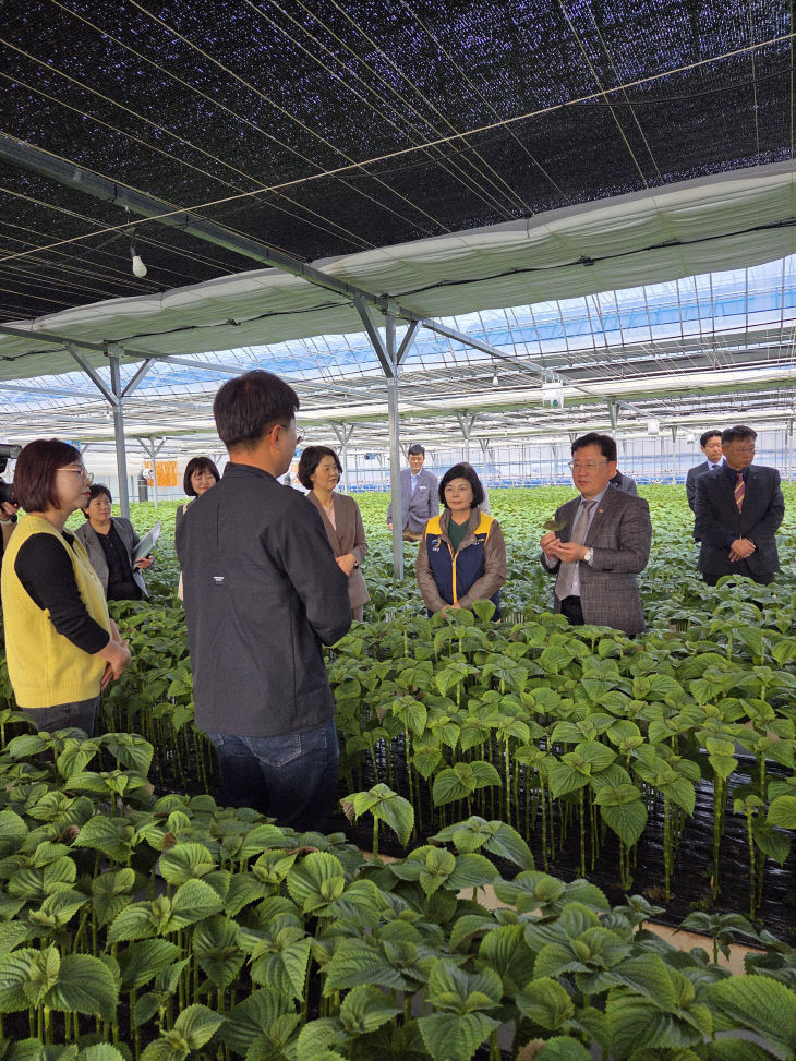 이승돈 농촌진흥청장, 농작업 안전 지원체계 구축 현장 방문