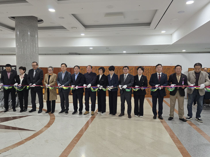 충청남도무형유산 각자장 박학규 국회 전시회 (2)