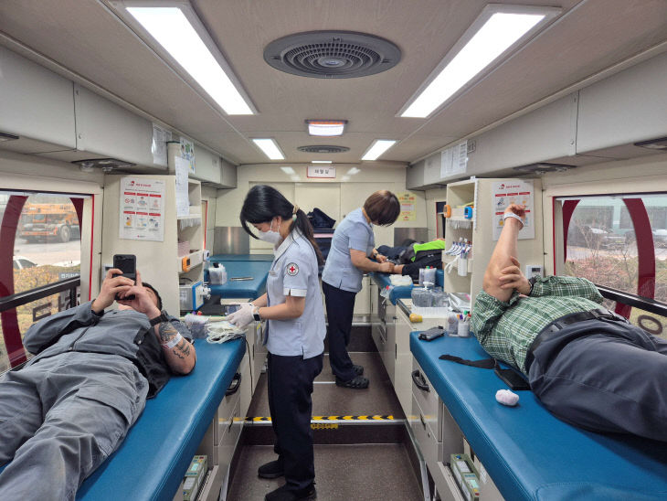 아세아시멘트 제천공장, 헌혈